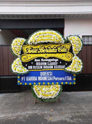 Papan Bunga Duka di Tirtayasa