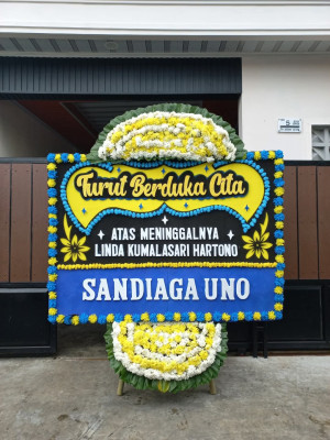 Papan Bunga Duka di Tirtayasa