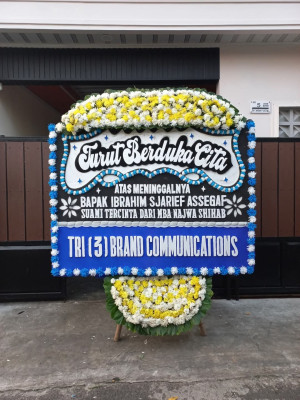 Papan Bunga Duka di Tirtayasa